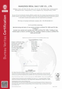 Certificates-FSC